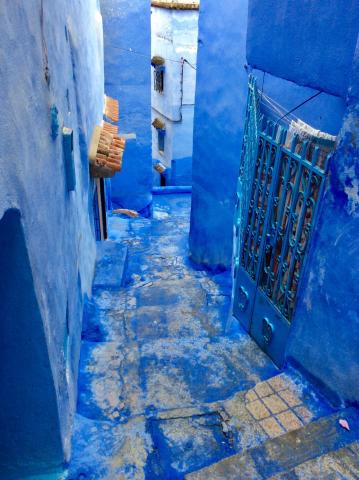 Medina von Chefchaouen, die blaue Stadt