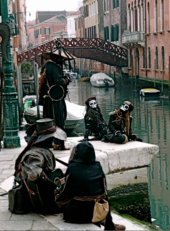 Die Lagoon Pirates beim Karneval von Venedig 2020