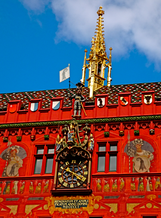 Rathaus Basel Front