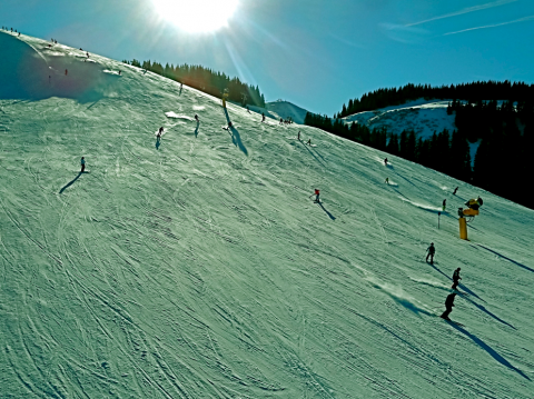 Skifahren in Elmau am Wilden Kaiser