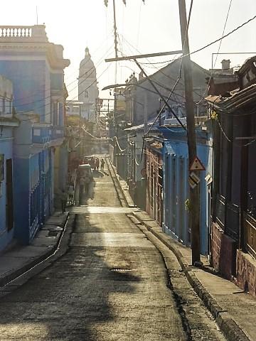 in der Altstadt von Santiago de Cuba