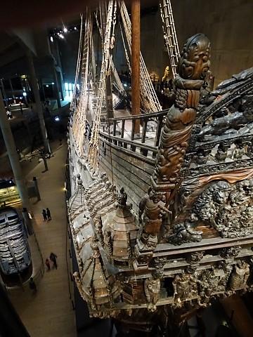 Im Vasa-Museum Stockholm